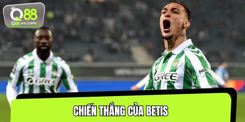 Đội chủ nhà Betis đã có chiến thắng đầy ấn tượng
