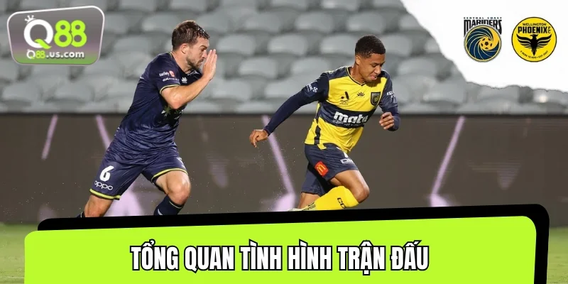 Tình hình trận Central Coast đấu với Wellington