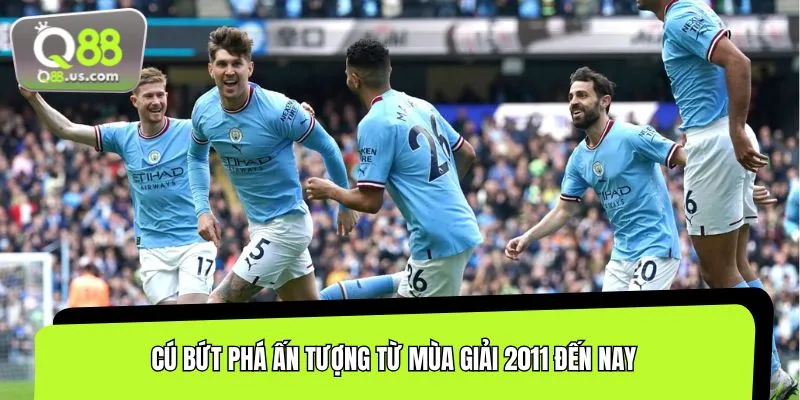 CLB ghi được nhiều danh hiệu ấn tượng từ mùa giải 2011