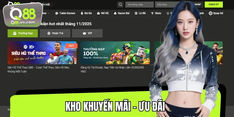 Các chương trình khuyến mãi Q88 bùng nổ trong năm